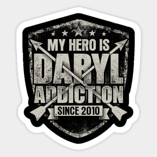 Daryl Dixon Hero Sticker